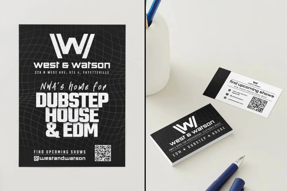 West and Watson Poster and Card